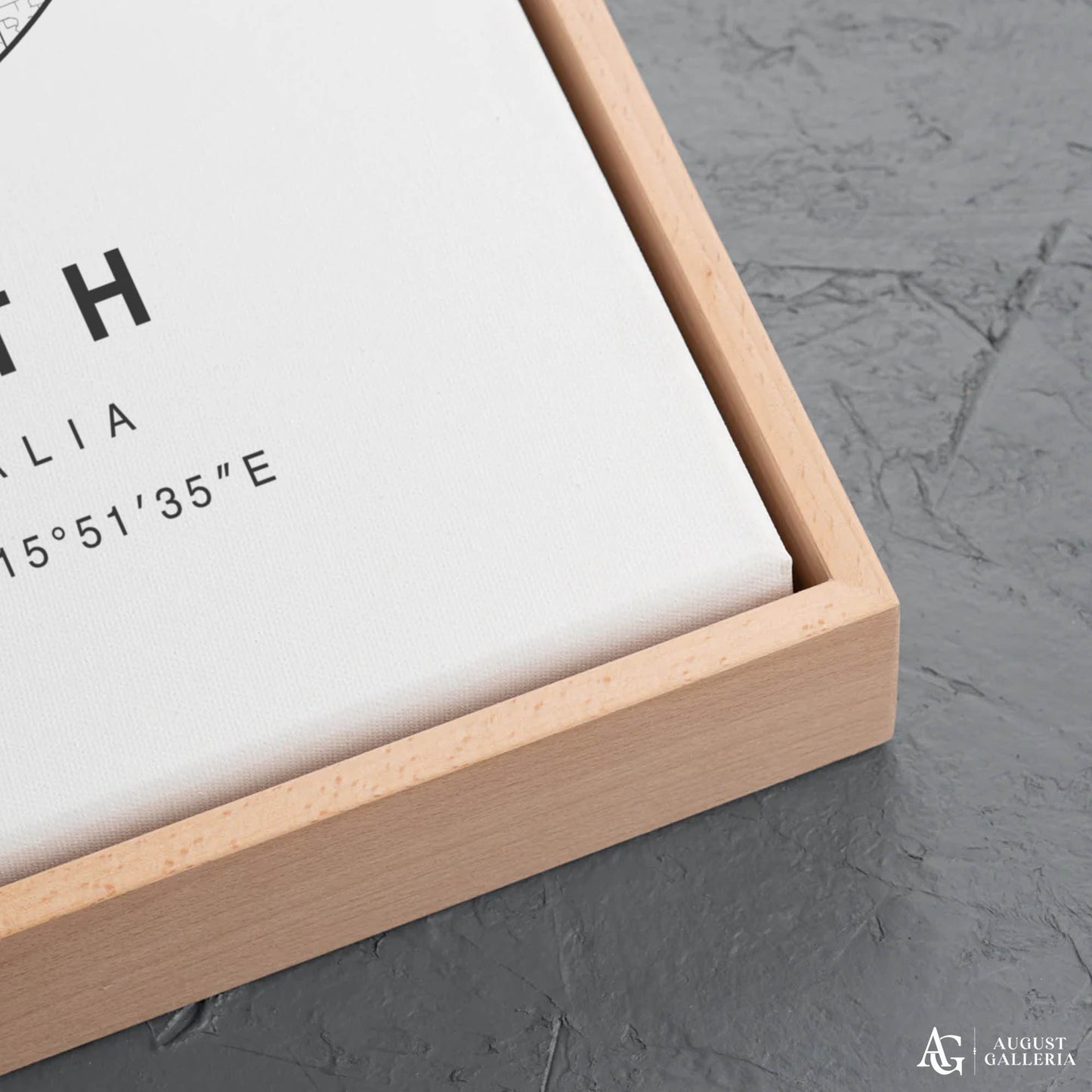 Perth Minimalist Map