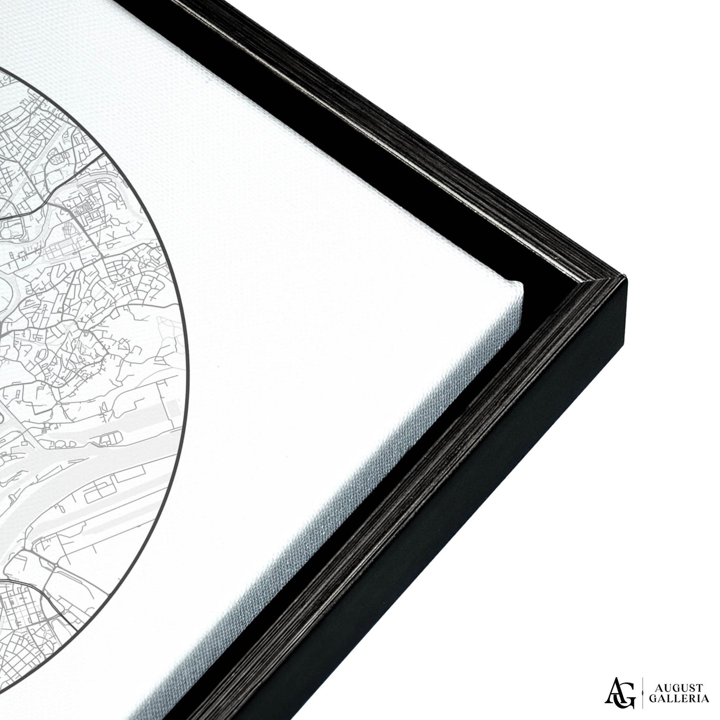 Strasbourg Minimalist Map