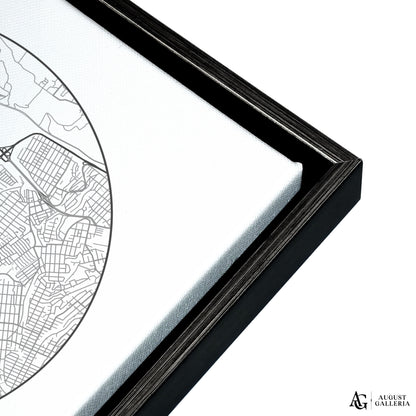 Tijuana Minimalist Map