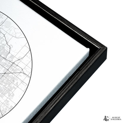 Tulsa Minimalist Map