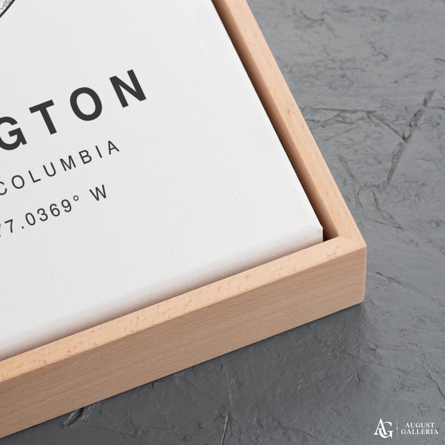 Washington Minimalist Map