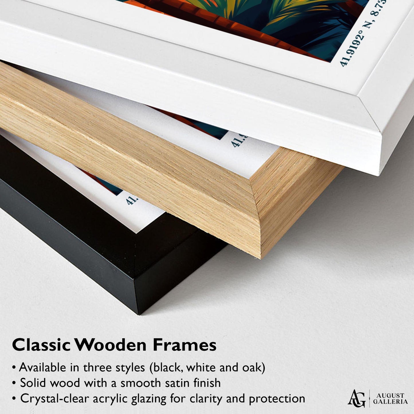 Ajaccio France Retro Travel Print