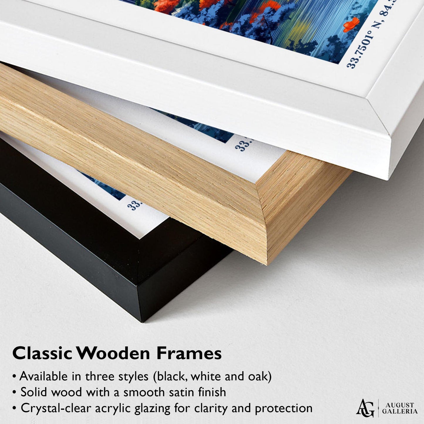 Atlanta Georgia Retro Travel Print