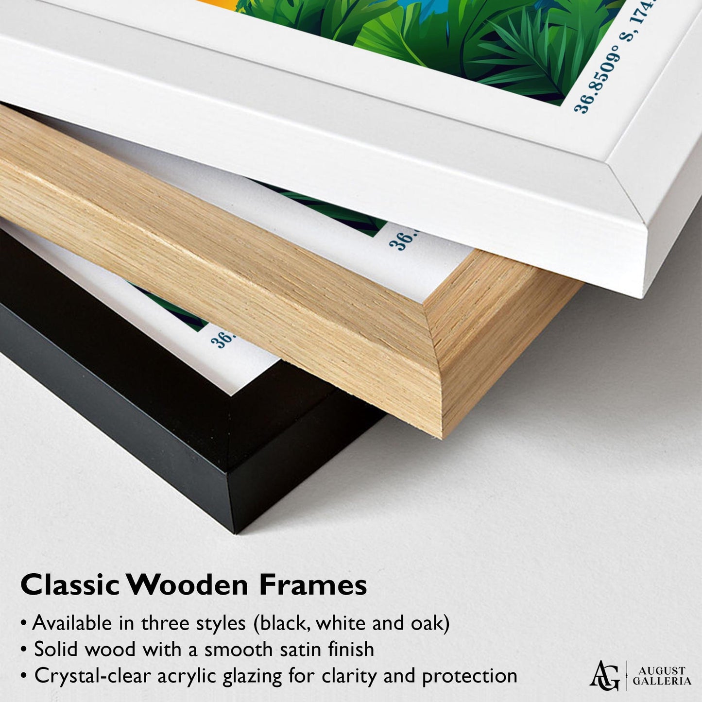 Auckland New Zealand Retro Travel Print