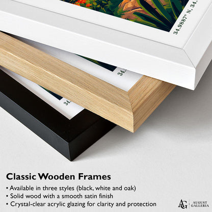 Ayia Napa Retro Travel Print