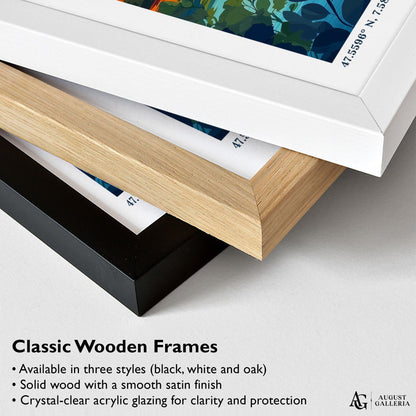 Basel Switzerland Retro Travel Print