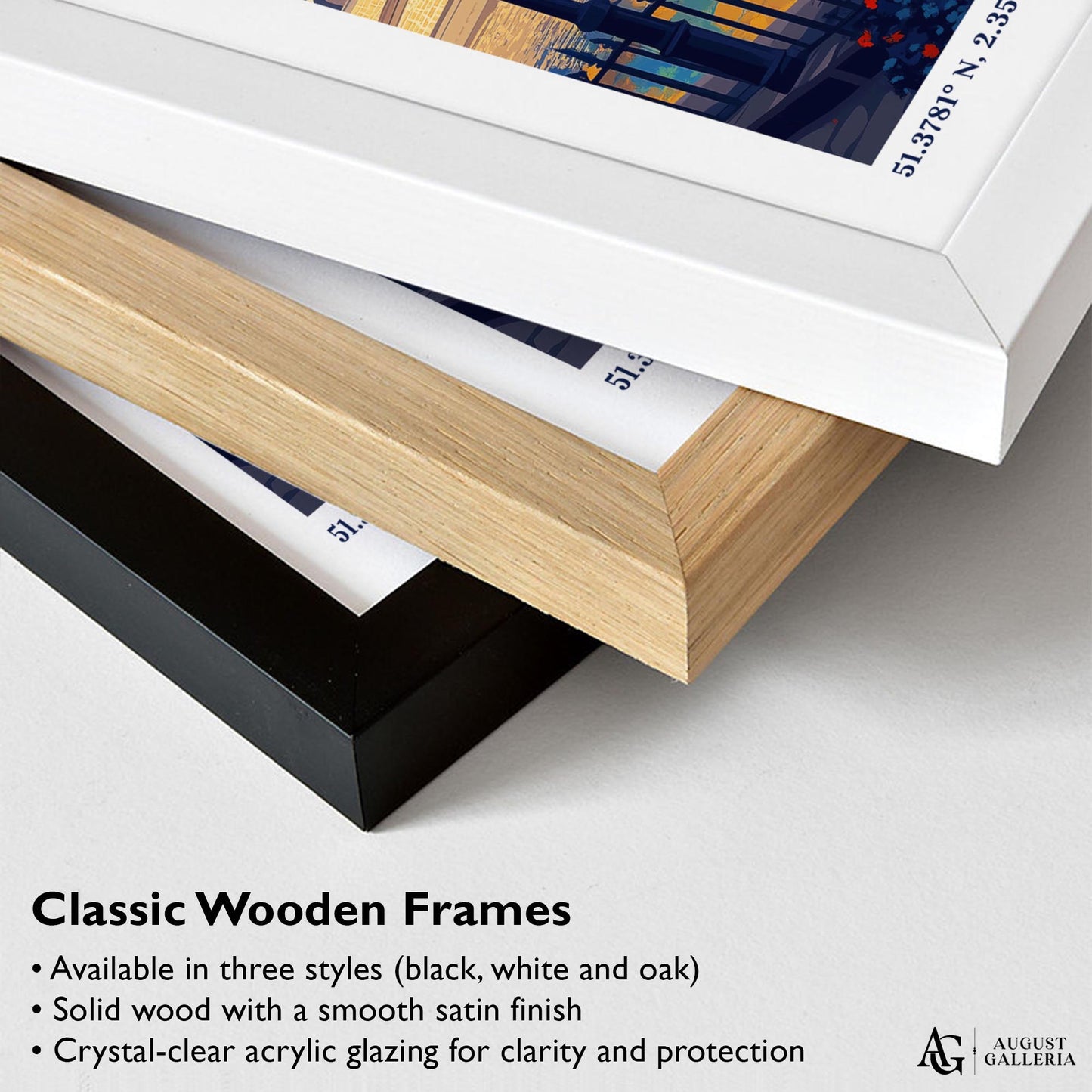 Bath England Retro Travel Print