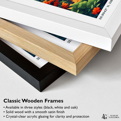 Beijing China Retro Travel Print