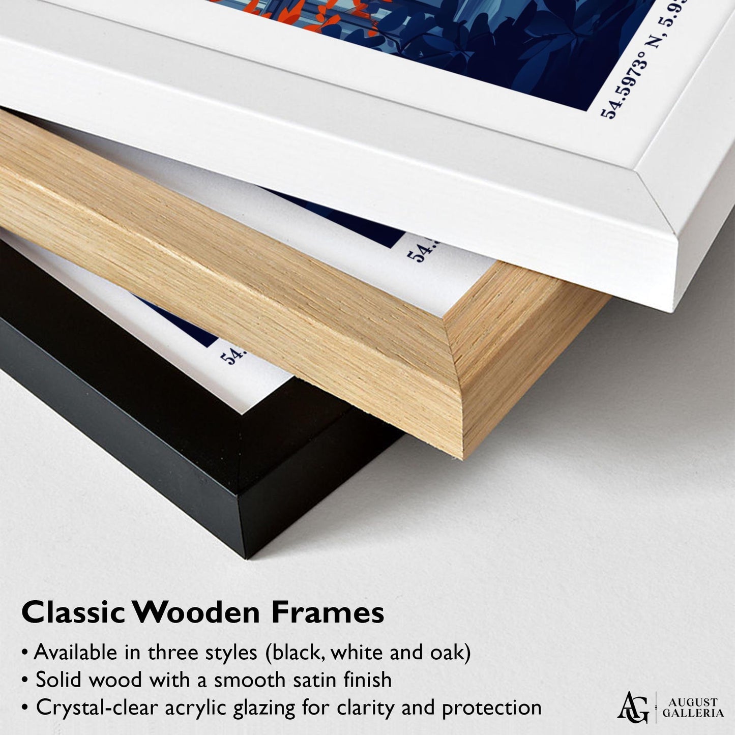 Belfast Northern Ireland Retro Travel Print