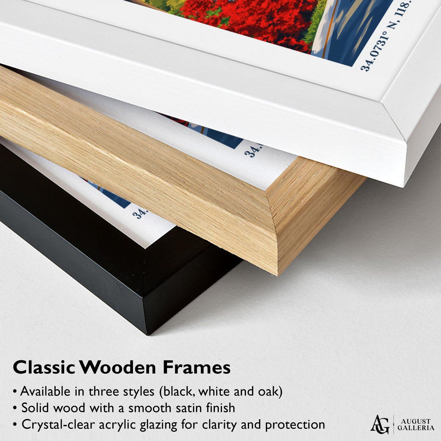 Beverly Hills Retro Travel Print