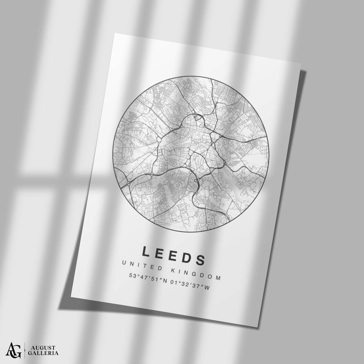 Leeds Minimalist Map
