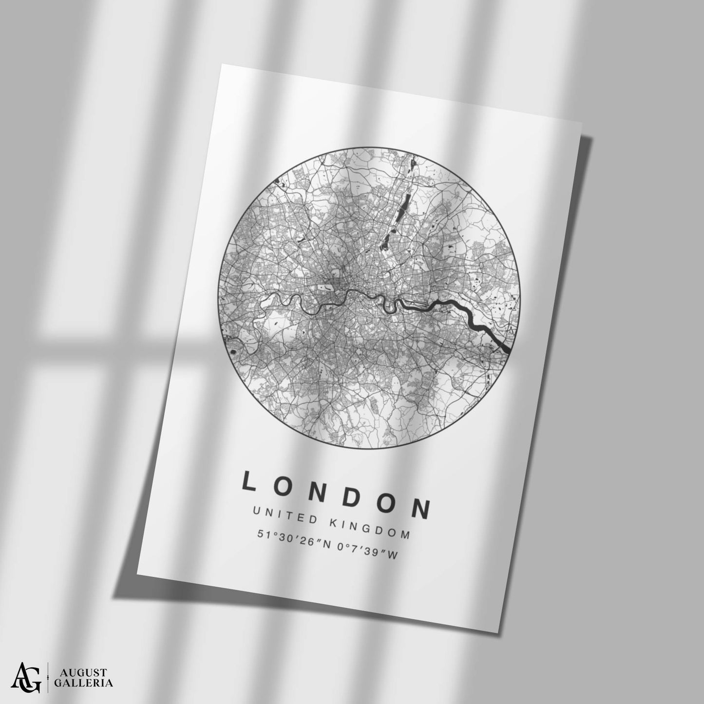 London Minimalist Map