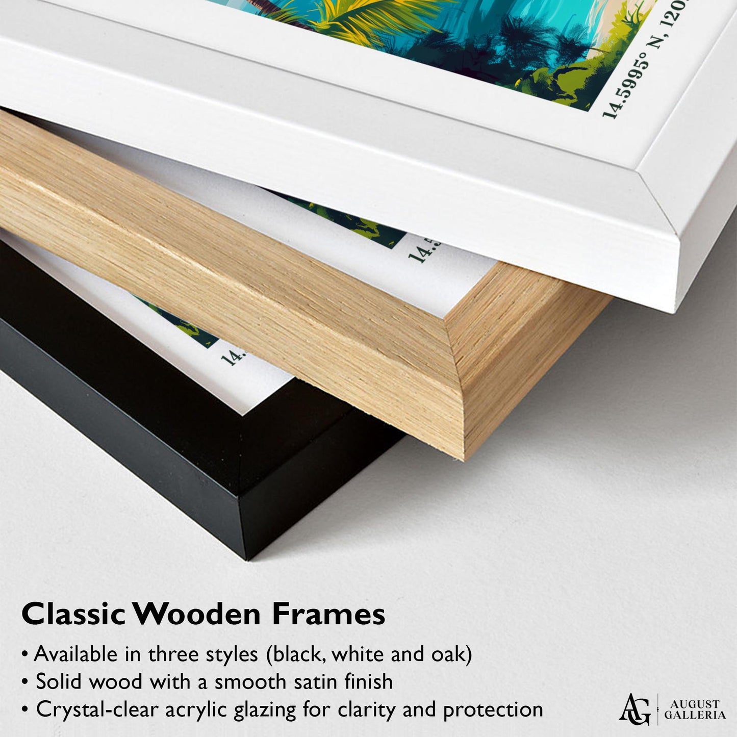 Manila Philippines Retro Travel Print