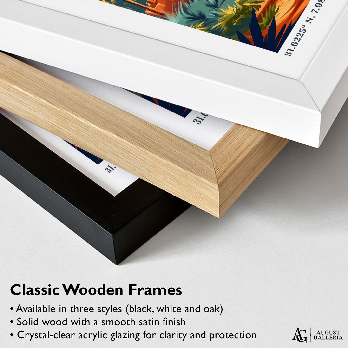 Marrakech Morocco Retro Travel Print