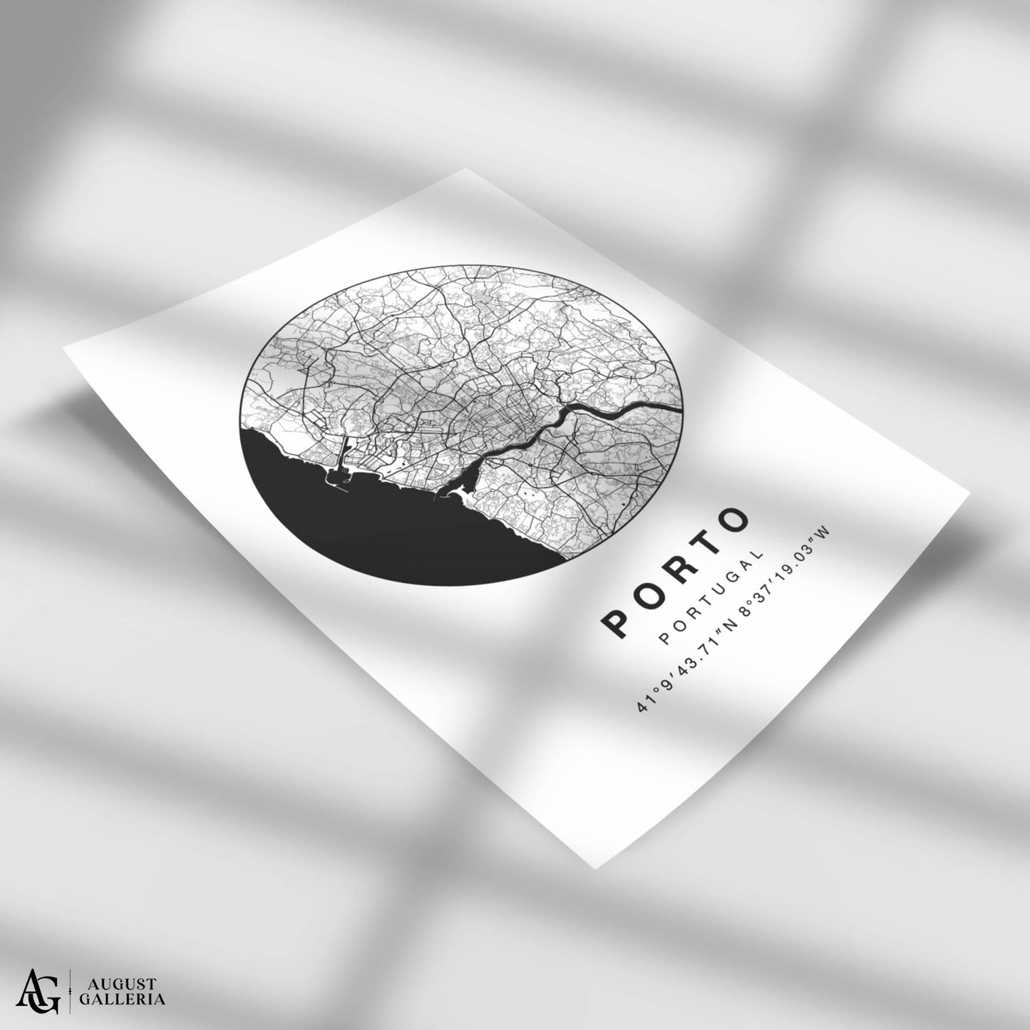 Porto Minimalist Map