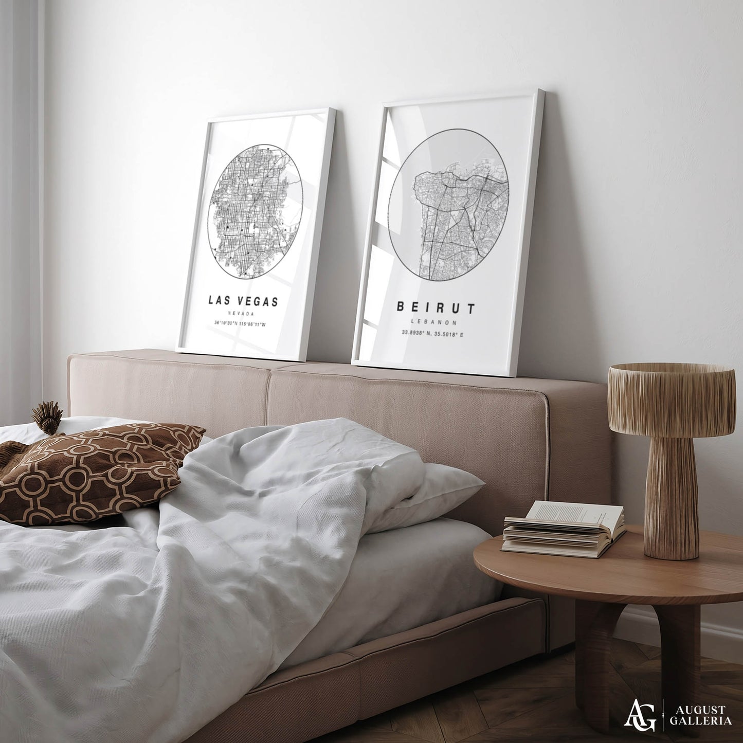 Beirut Minimalist Map