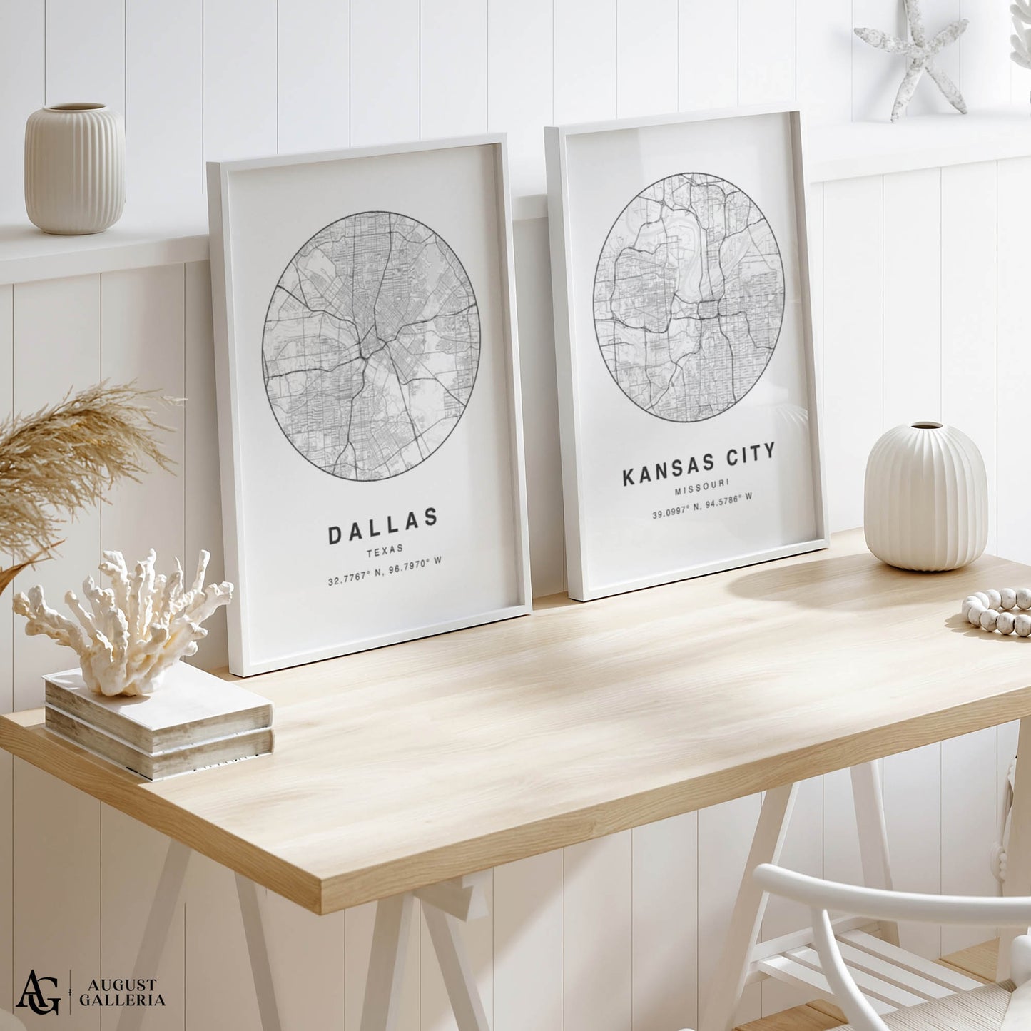 Dallas Minimalist Map