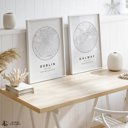 Dublin Minimalist Map