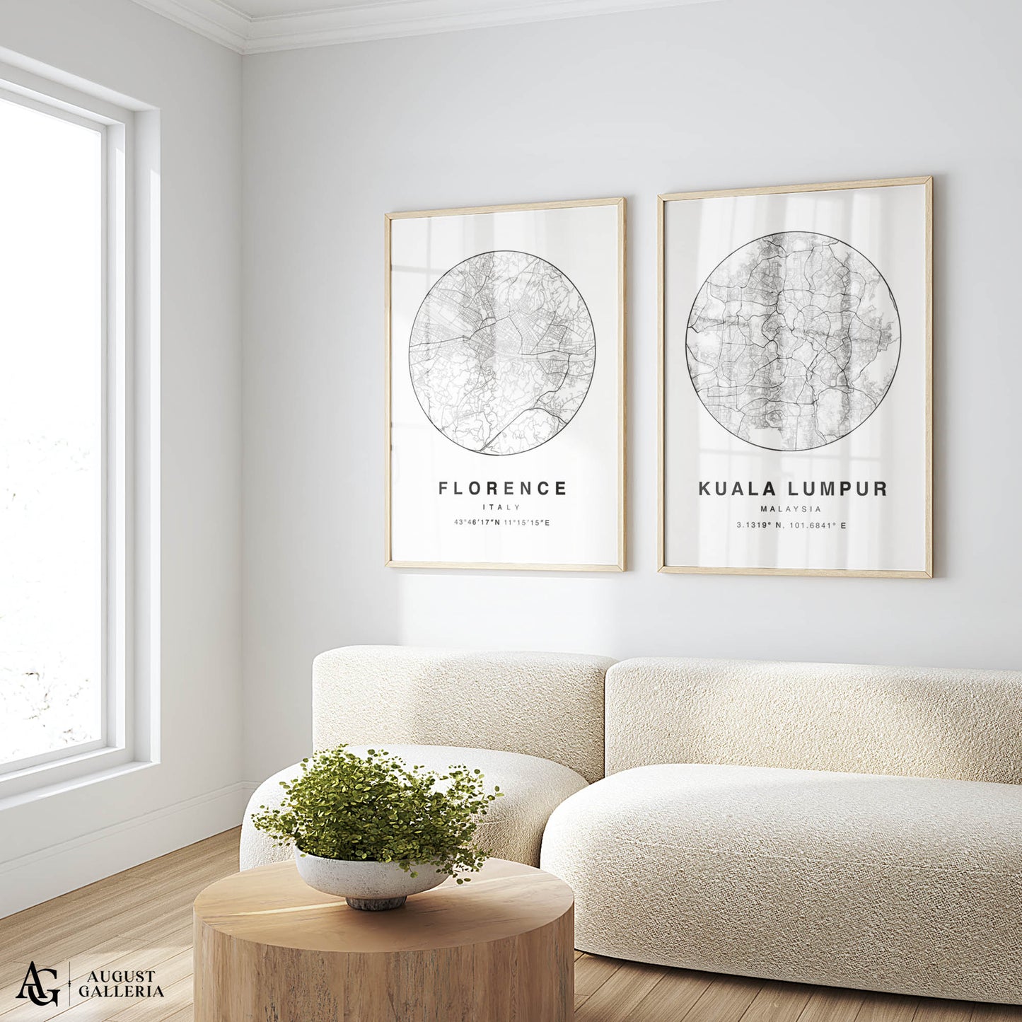 Kuala Lumpur Minimalist Map