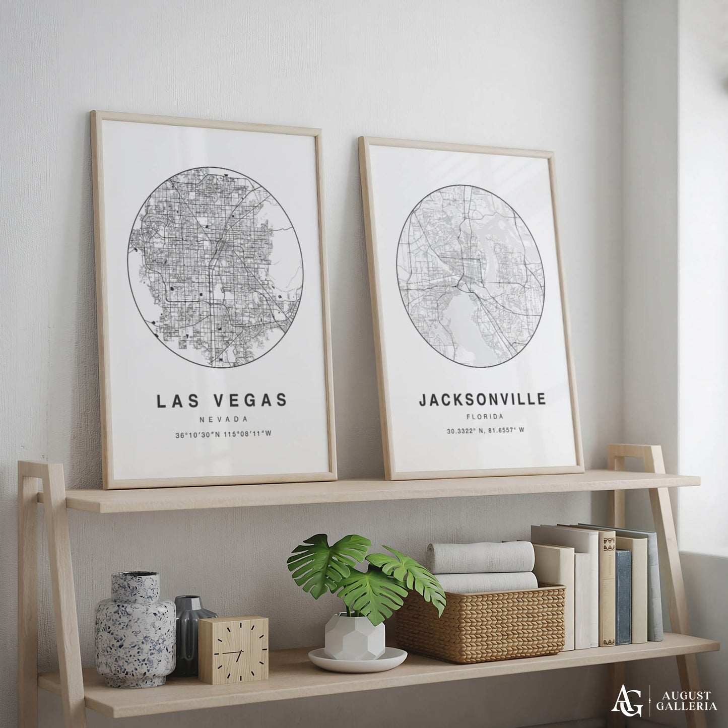 Las Vegas Minimalist Map