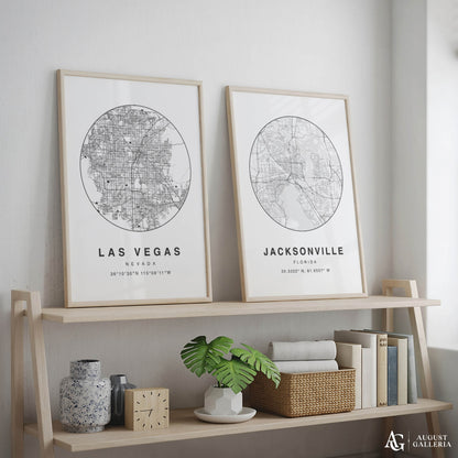 Las Vegas Minimalist Map