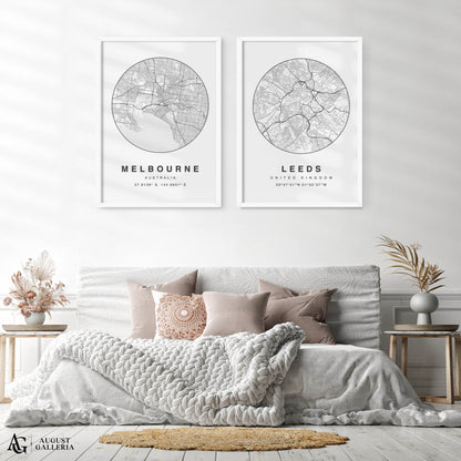 Leeds Minimalist Map
