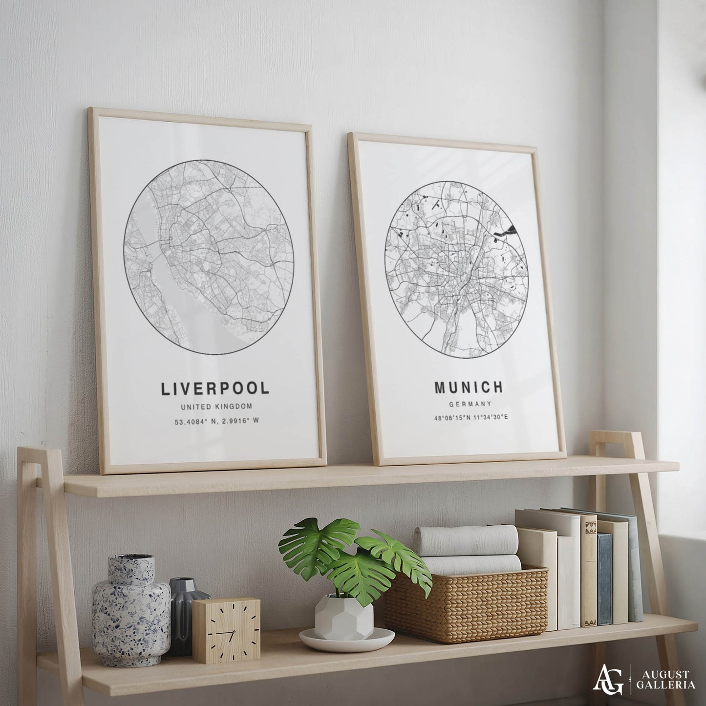 Liverpool Minimalist Map