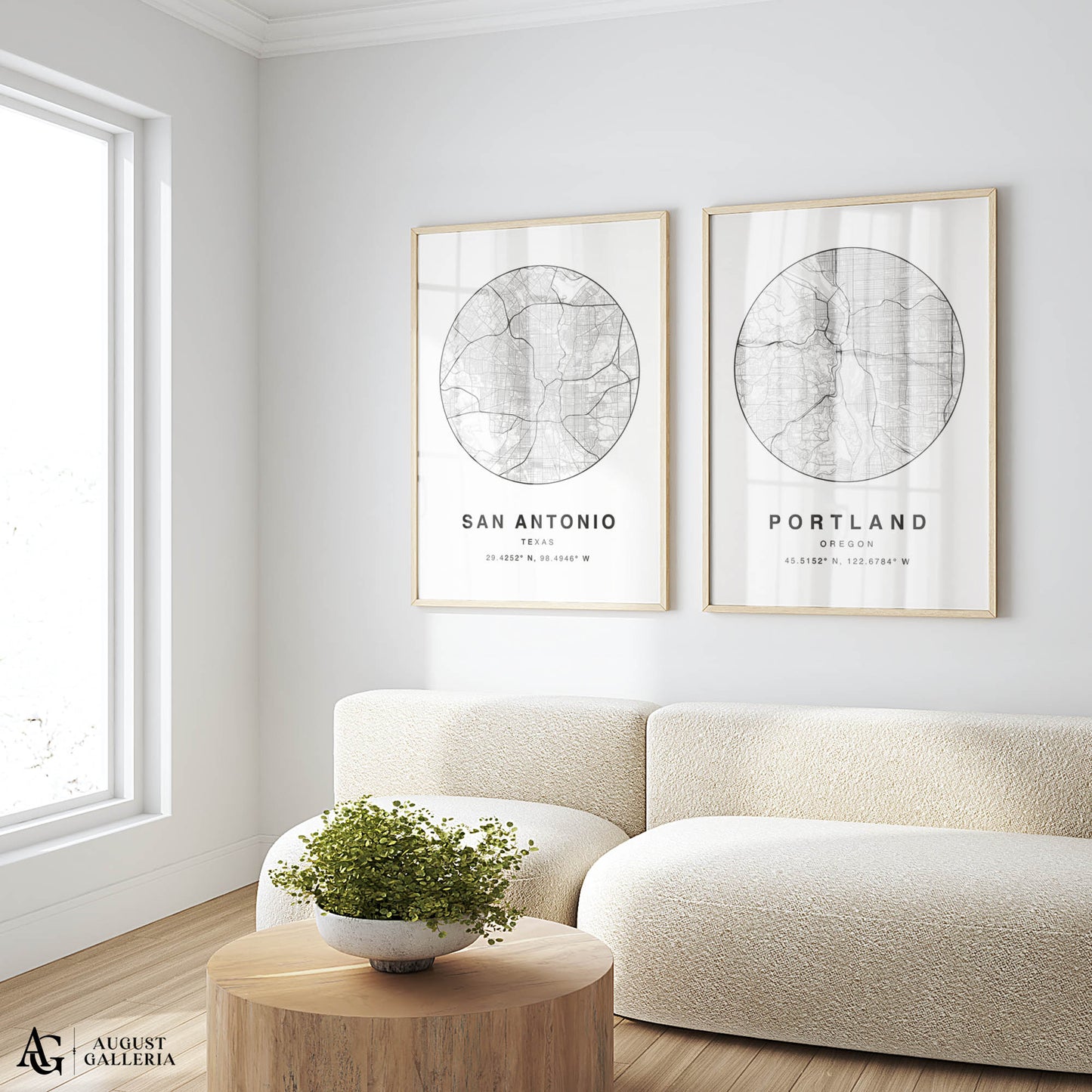 Portland Minimalist Map