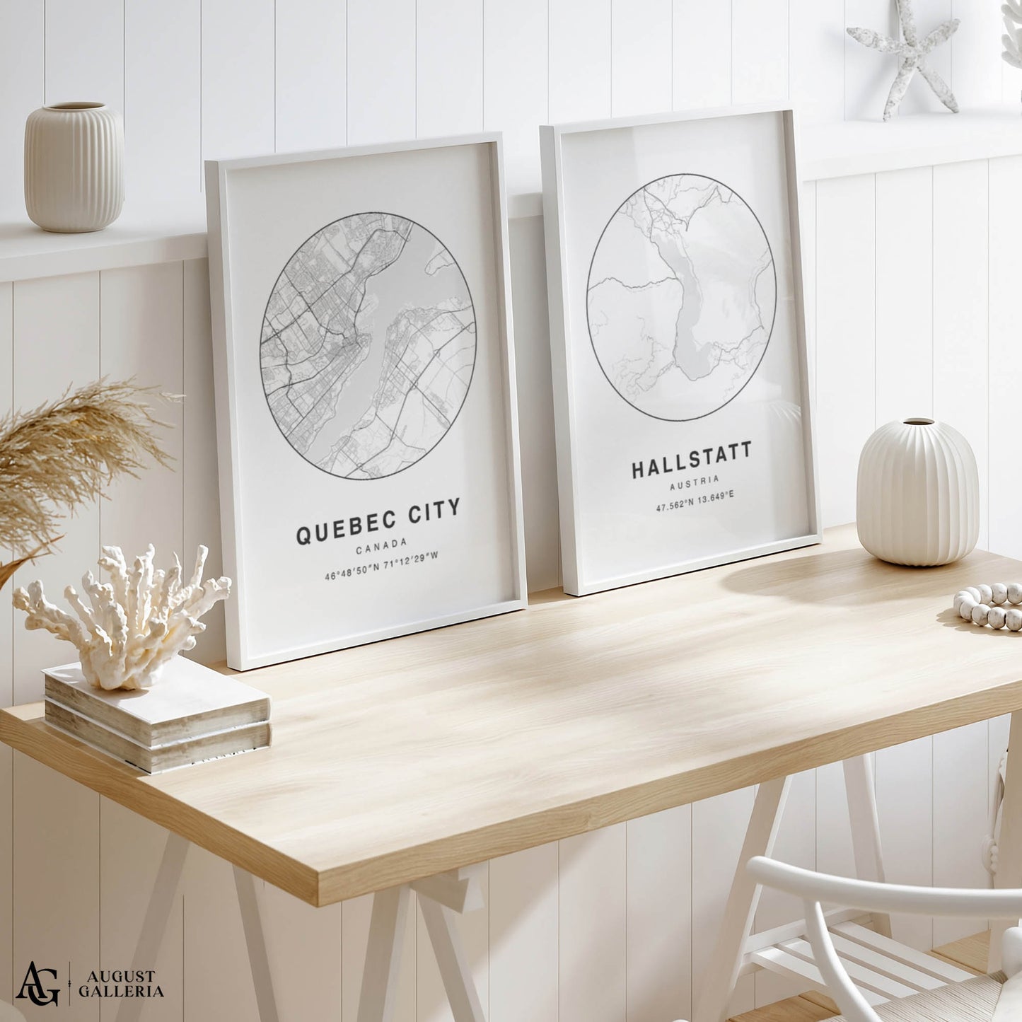 Quebec City Minimalist Map