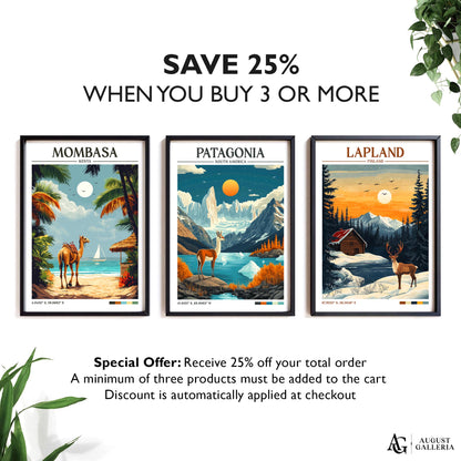 Patagonia Retro Travel Print