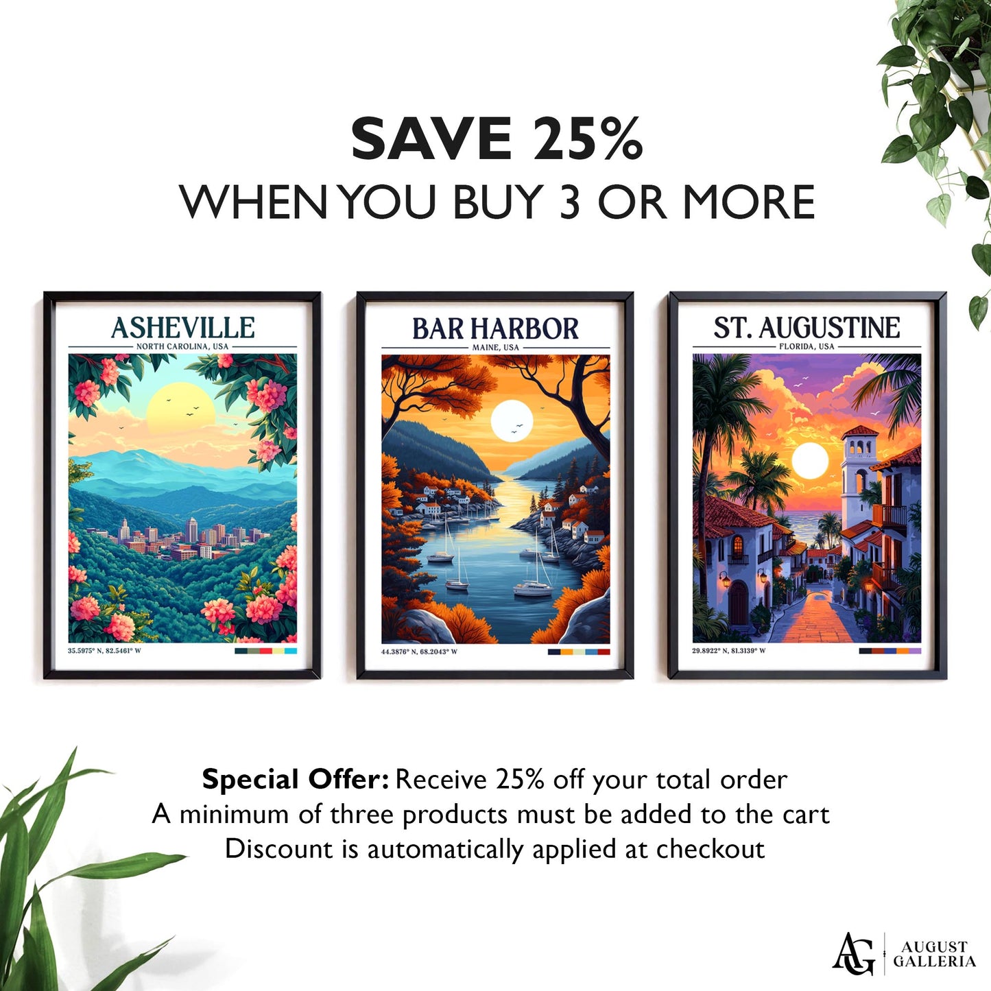 Bar Harbor Retro Travel Print