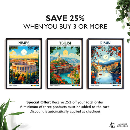 Tbilisi Georgia Travel Print