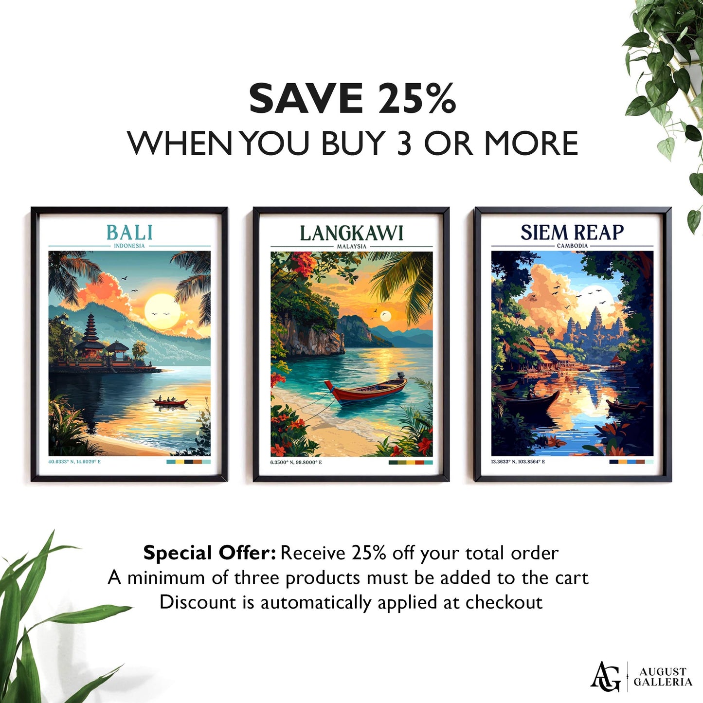 Langkawi Malaysia Retro Travel Print