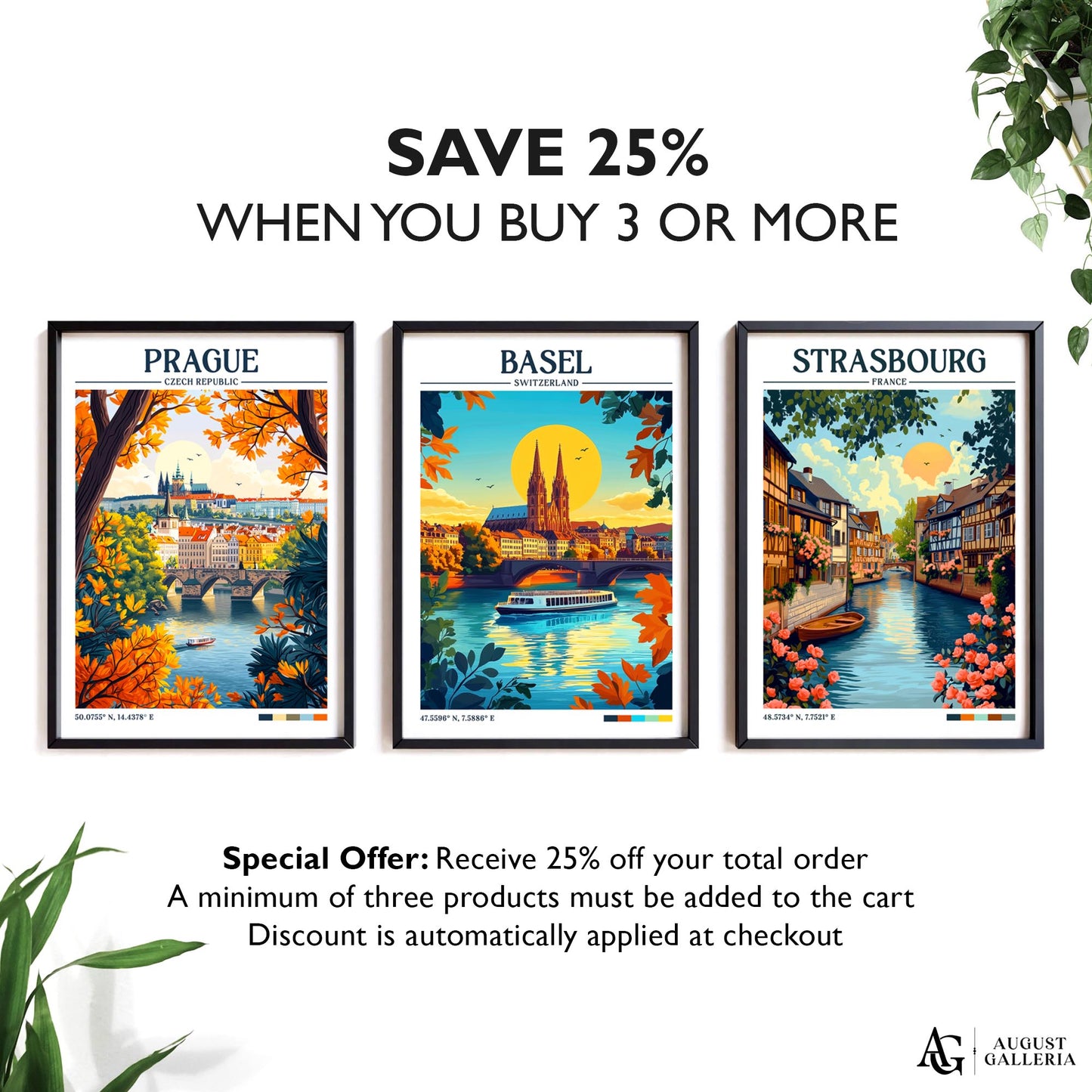 Basel Switzerland Retro Travel Print