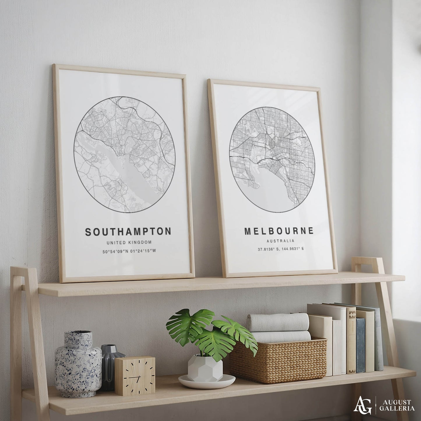 Southampton Minimalist Map