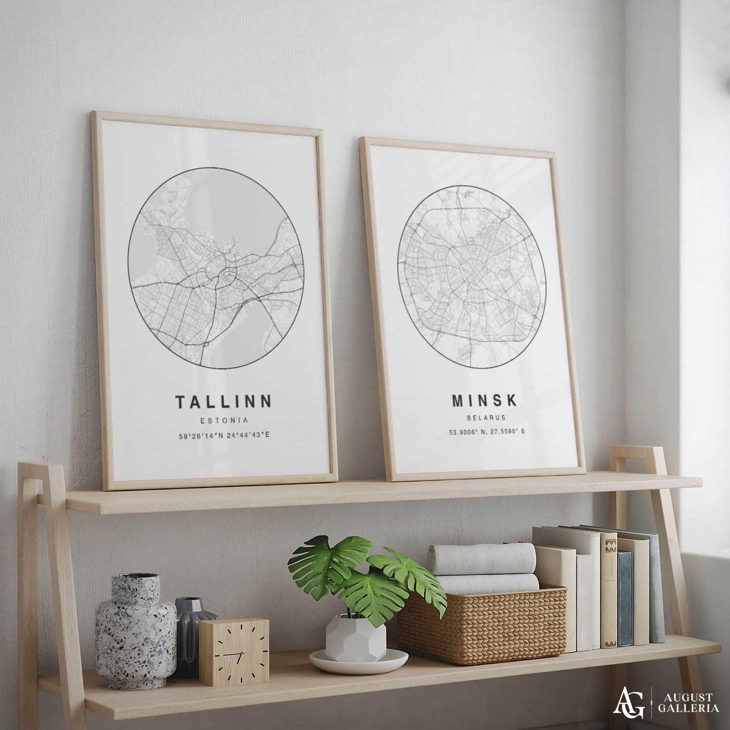 Tallinn Minimalist Map