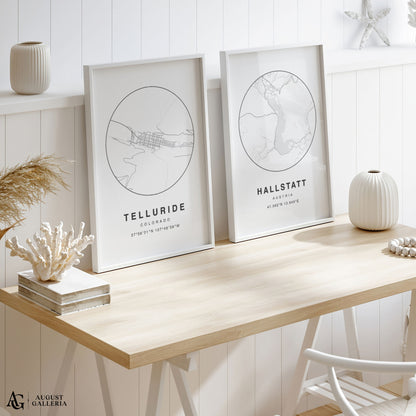 Telluride Minimalist Map